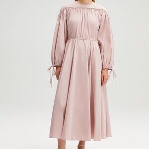 Cotton Pink Maxi Dress